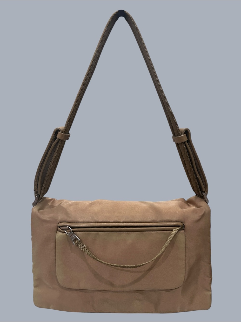 VINTAGE PRADA Beige Shoulder Bag - Tessuto Deserto 90’s shoulder bag - Picture 4 of 12